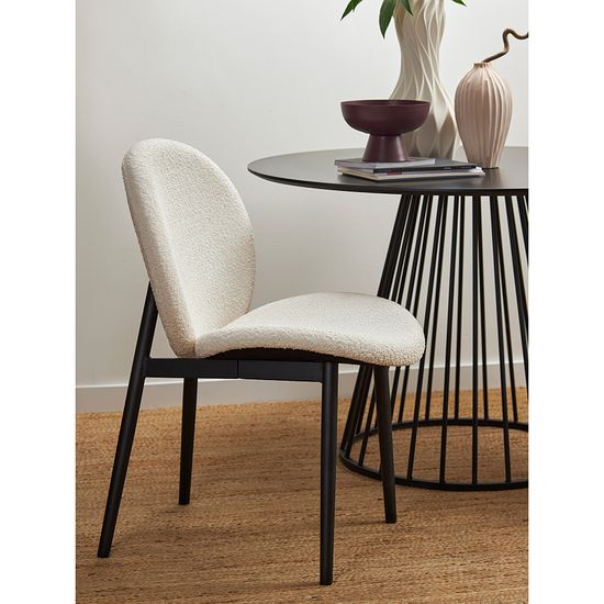 Стул bente, молочно-белый