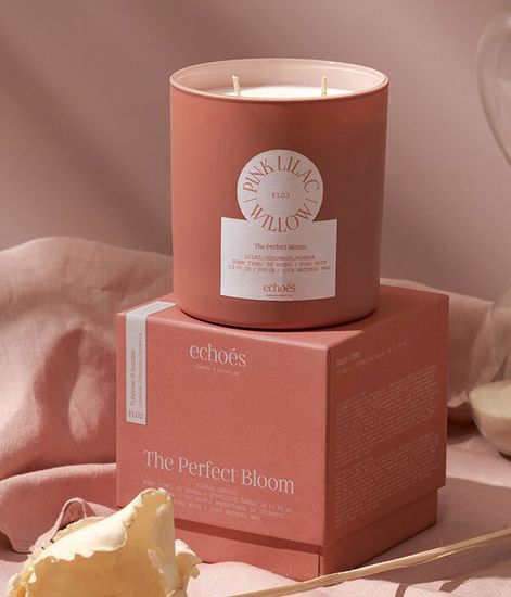 Rose & Oud, свеча Perfect Bloom collection, Echoes