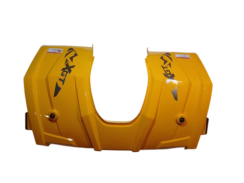 Пластик основной задний ATV WILD TRACK X, желтый