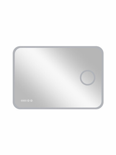 Зеркало "Bliss Led" 900х700 с увеличительным зеркалом, часами