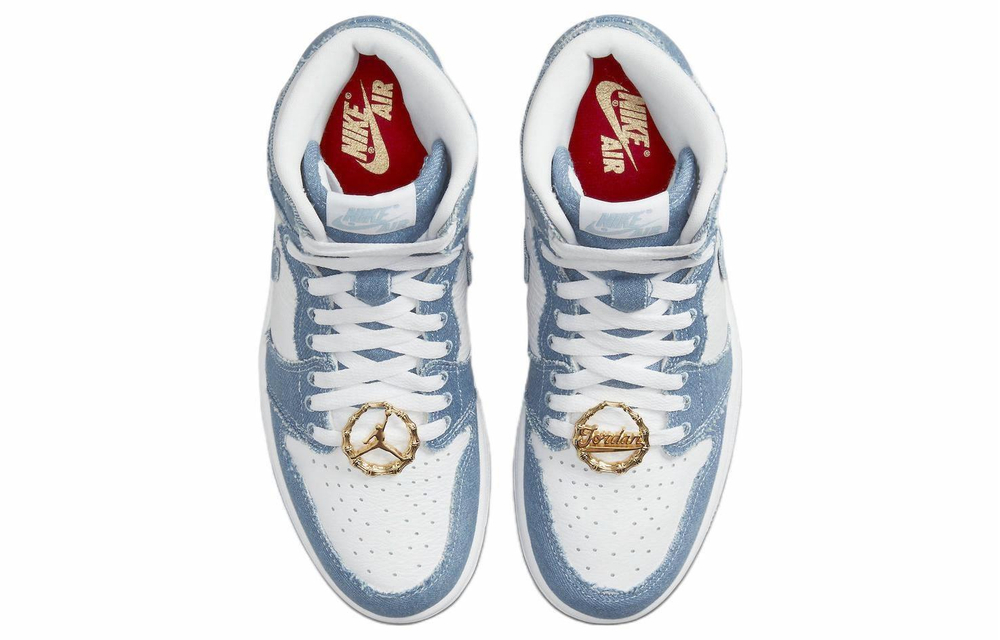 Кроссовки Jordan Air Jordan 1 Retro High Og "Denim" (Женская размерная сетка)