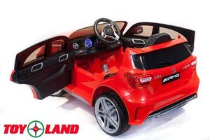 Детский электромобиль Toyland Mercedes-Benz A45 красный фото №8