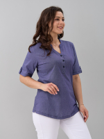 Блузка БЛ-122/индигорогожка
