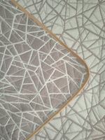 Покрывало жаккардовое двухстороннее Нежность 300-17 серый евро (240х200)