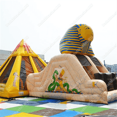 Коммерческий надувной батут "Пирамида"