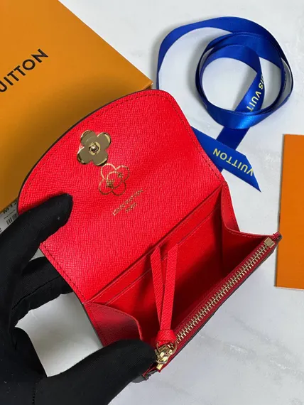 Кошелек для монет Louis Vuitton Rosalie, красный