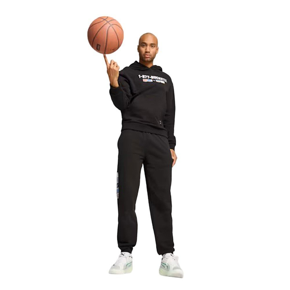 Баскетбольная толстовка Puma Call Us Now Sweatshirt Black