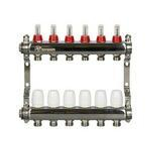 Группа коллекторная ALTSTREAM с расходомерами, сталь 1quot;х 6х3/4quot;