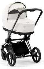 Коляска 2 в 1 Cybex Priam IV Matt Black complete Off White