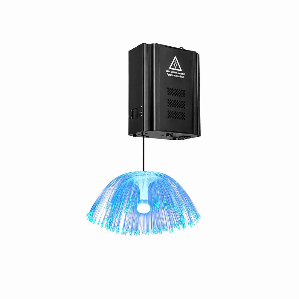 Kinetic Jellyfish D80 см — кинетическая медуза с одной лебёдкой RGB