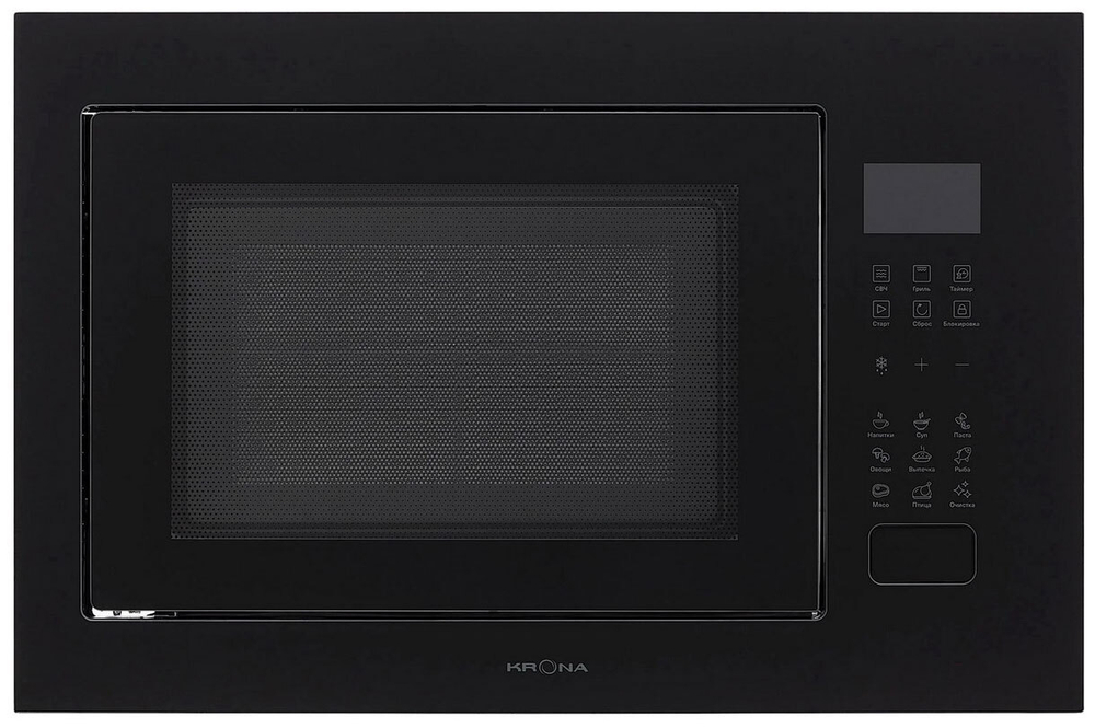 Встраиваемая микроволновая печь СВЧ Krona REIN 60 BL