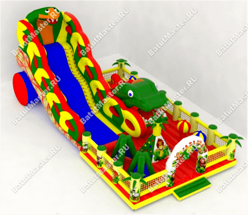 Надувной батут "Долина сказок"