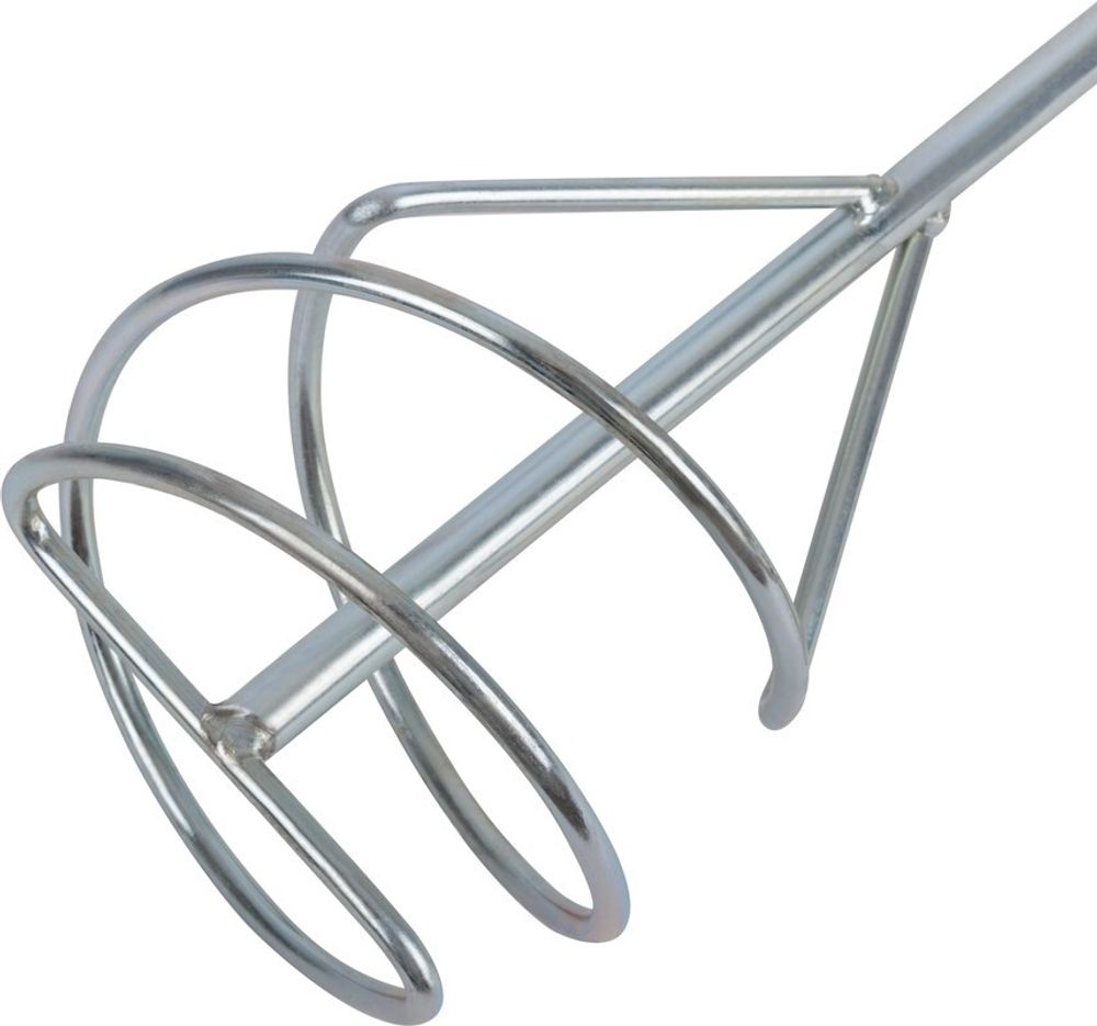 04219 Миксер для строительных смесей оцинкованный Профи , хвостовик SDS-PLUS 100х600