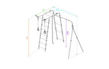 ROMANA Полянка (желтый/серый) (с сеткой-гнездом 80см)