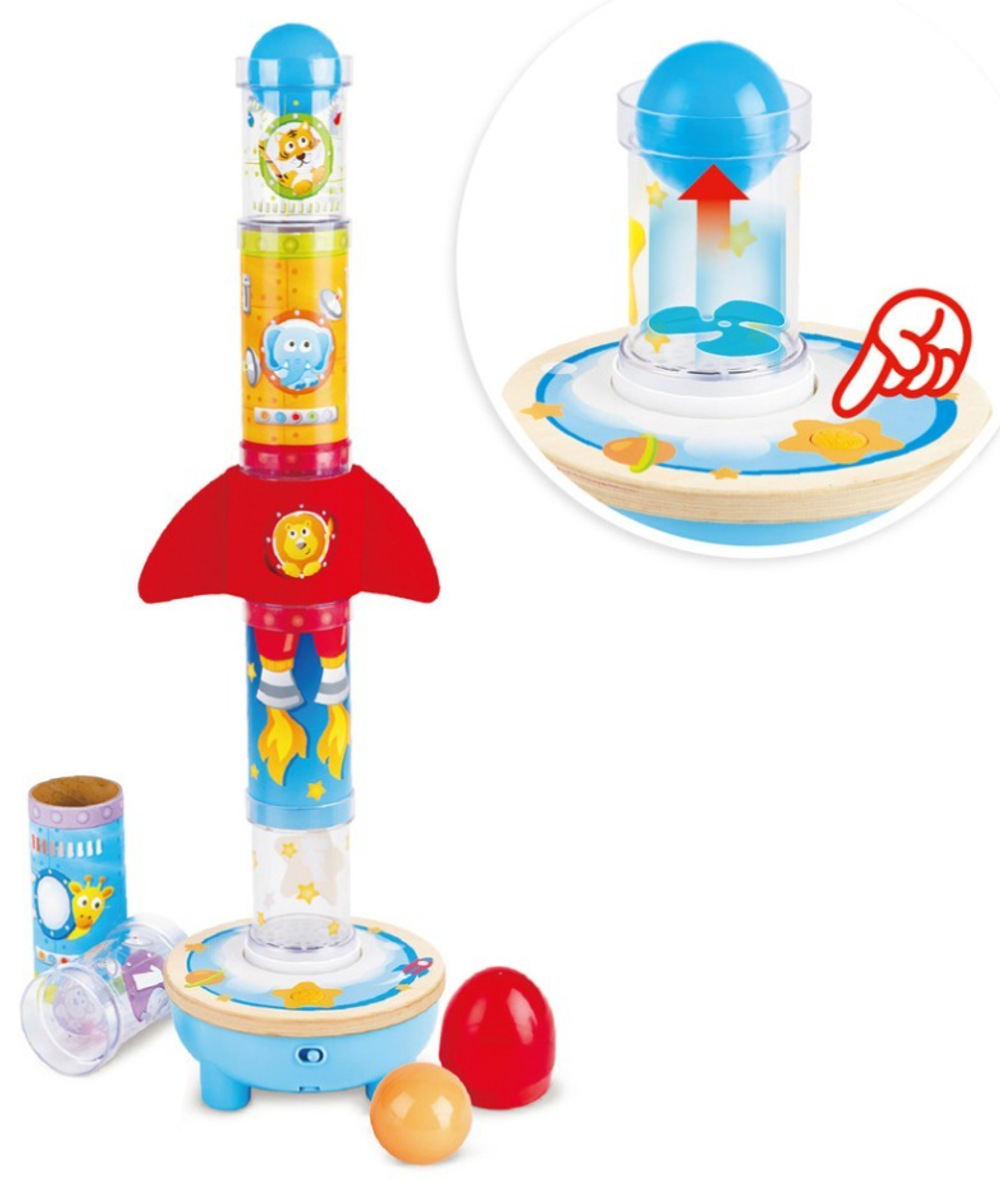 Интерактивная игрушка для детей "Ракета" серия "На взлет"
