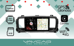 Магнитола для Peugeot Traveller 2017-2022 - Vaycar VA59-0556 на Android 13, 8-ядер, 2Гб-32Гб, 4G SIM-слот