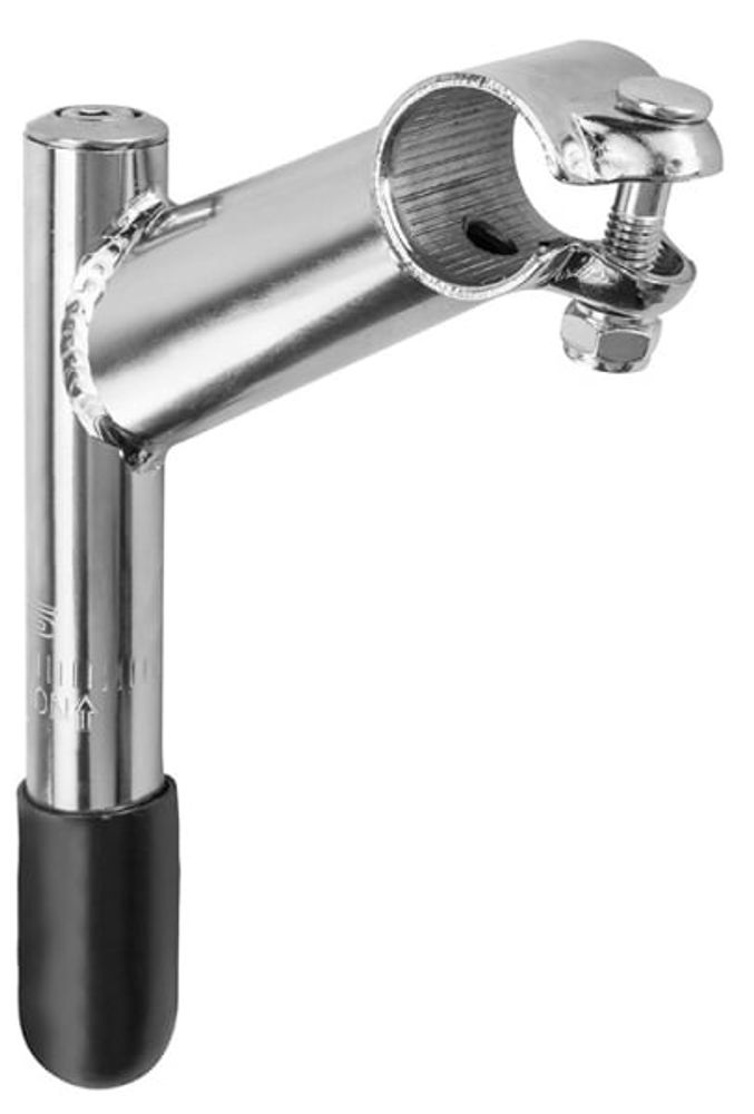 Вынос руля DTS-663 для резьбовой рул. колонки 1" 25,4x80мм, стальн. серебристый/140143