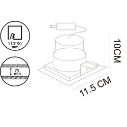 Точечный встраиваемый светильник Arte Lamp