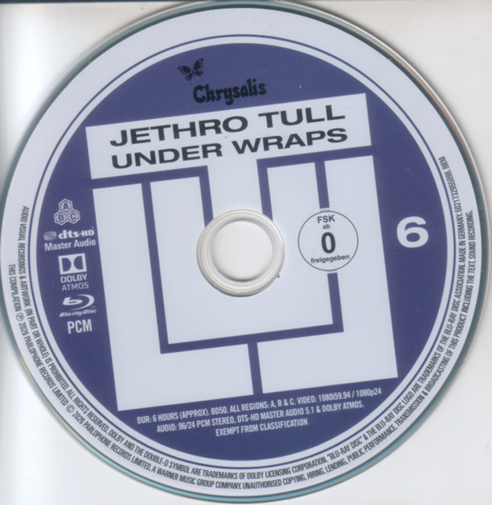 Jethro Tull / Under Wraps - The Unwrapped Edition - Walk Into Light (5CD+Blu-ray)