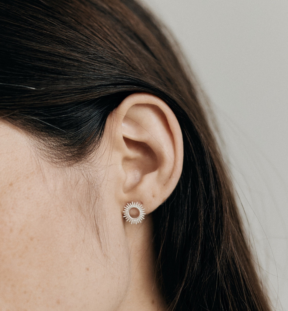 пусеты солнышки