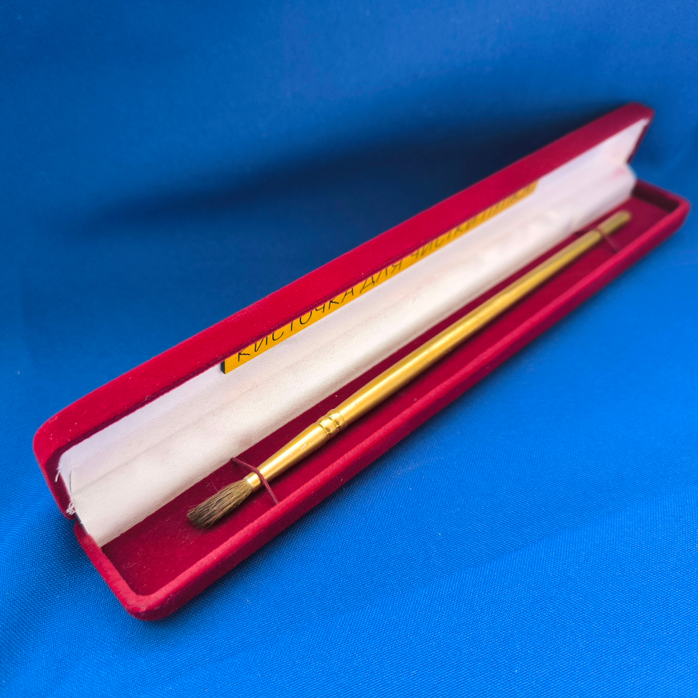 Сувенир "Кисточка для чистки пупка" Люкс версия