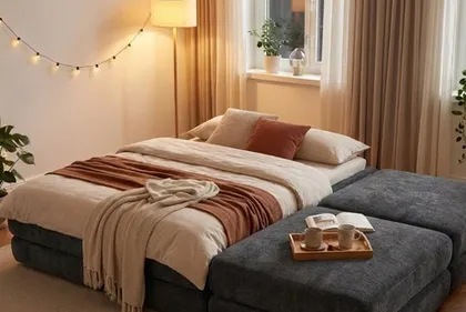 Диван-кровать или полноценная спальня? Зачем выбирать, если есть современные трансформеры