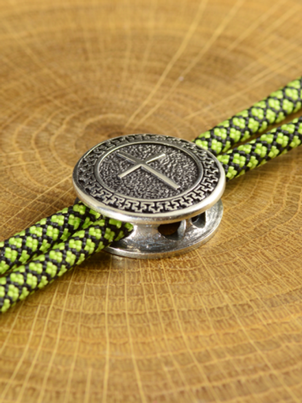 Бусина-вставка «Крест» из нейзильбера