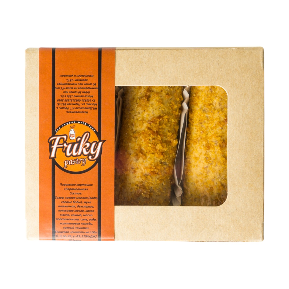 Пирожное Картошка карамельная 3 шт Friky, 135 г