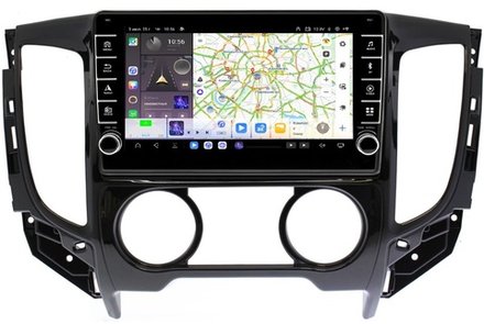 Магнитола для Mitsubishi L200 2015-2024 (кондиционер), FIAT Fullback - Carmedia OL-9567-1 (кнопки и крутилки) Android 13, TS20, 6+128Гб, CarPlay, 4G SIM-слот