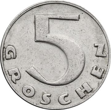 5 грошей 1934 Австрия