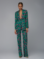 Зёленый пижамный костюм