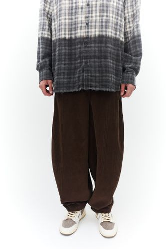 Коричневые вельветовые брюки VENTIQUE