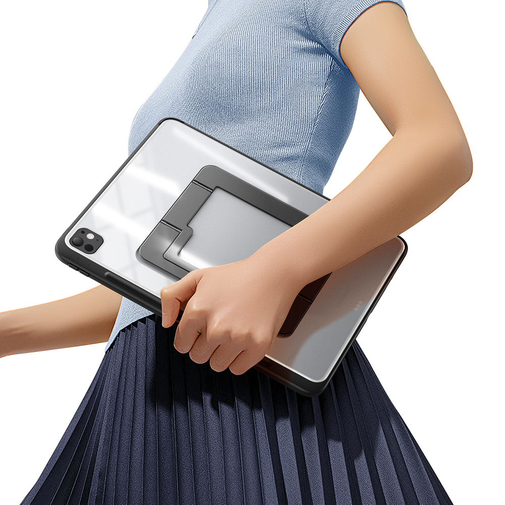 Чехол с многоугольной подставкой для планшета iPad Pro 11 (2024-2025), серия Axis Series Case от Dux Ducis