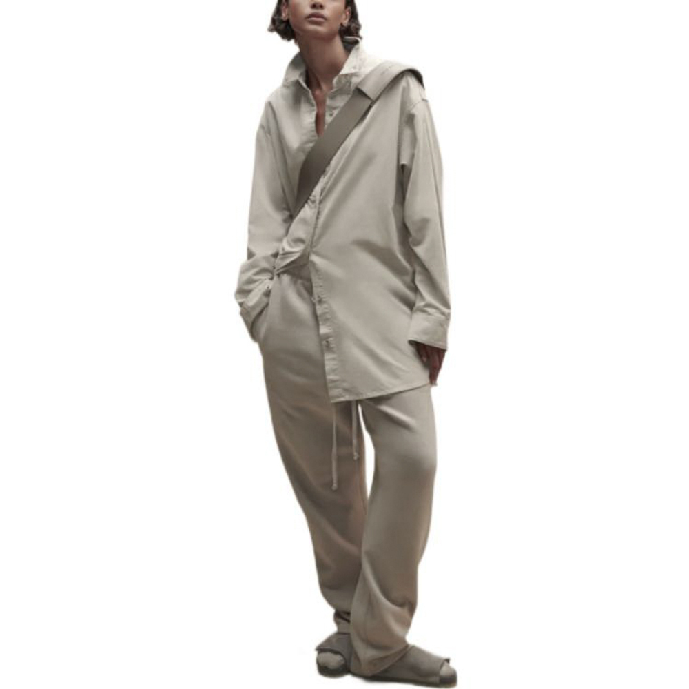 Штаны Fear of God Essentials FW22 Relaxed Sweatpant Smoke Logo, FOG-FW22-695