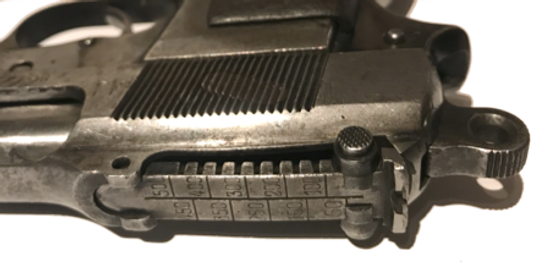 ММГ пистолет Browning Hi-Power оригинал, макет массо-габаритный. Германия 1935 г