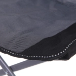 Кресло складное с подлокотниками до 100 кг SJ-0054, 58*58*92 см, цвет: серый, ТуристМастер