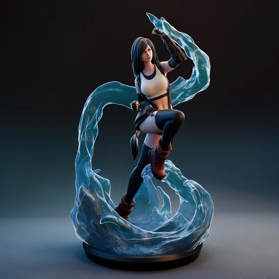 Tifa Limit Breaks - Final Fantasy