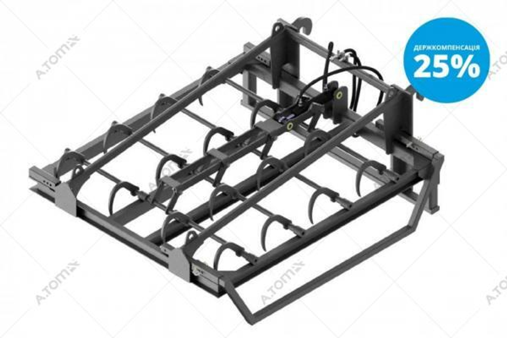 Захват для квадратных тюков (2 тюка) - AТOM B2 H