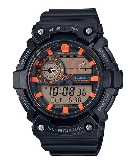 Мужские японские наручные часы Casio AEQ-200W-1A2