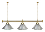 Лампа STARTBILLIARDS 3 пл. (плафоны золотые,штанга золотая,фурнитура золото)