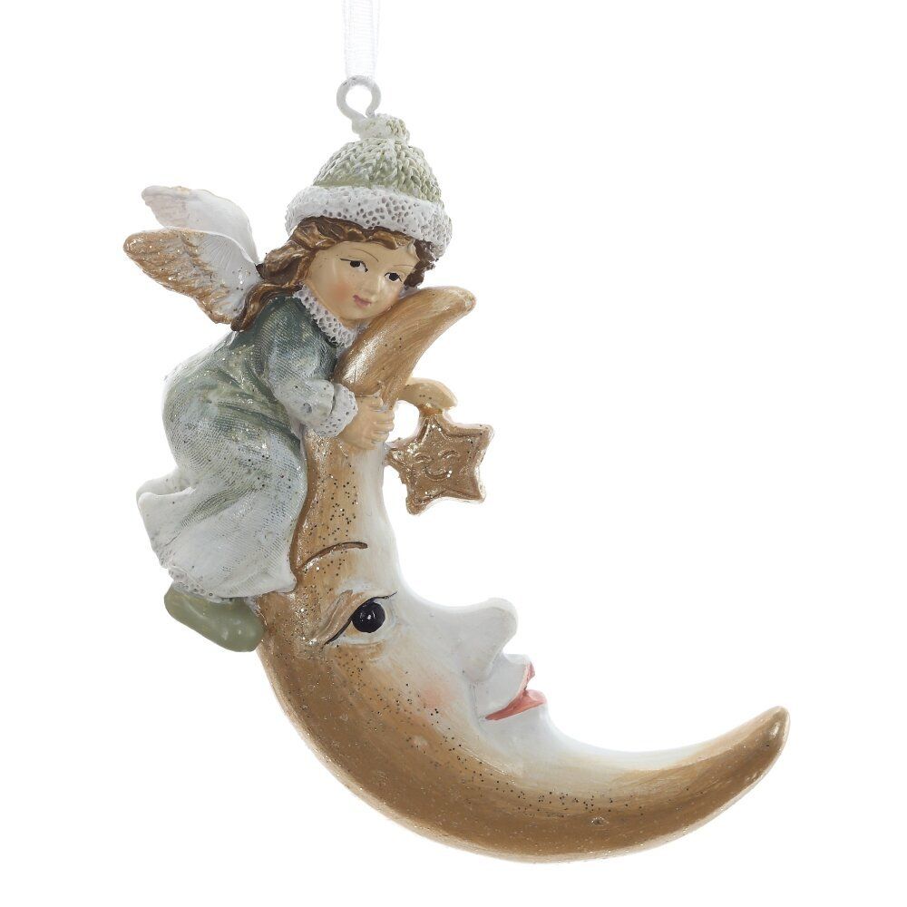 GAEM Фигурка декоративная подвесная "Ангел", L5,5 W2,5 H10 см, 2в.