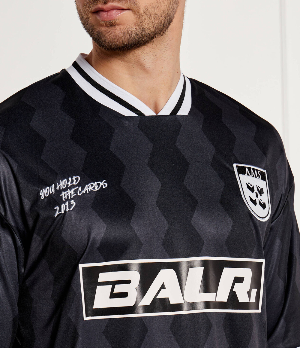 Футболка The Club Box Fit Jersey BALR. - графитовый(B1112.1261)