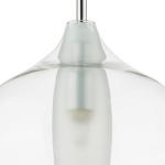 803541 Бра PENTOLA 1х25W G9 ХРОМ/ПРОЗРАЧНЫЙ