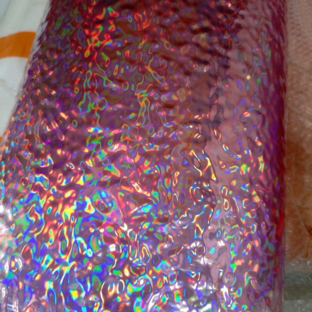 Пленка Aqua Steel  BW014 (Радужное розовое золото) Погонный метр, ширина 1250мм