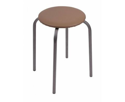 Табурет для кухни Мебель для дома Табуретка кухонная и для прихожей мягкая Nika Ника Эконом 1 Бежевый АРТ ТБ1/Б