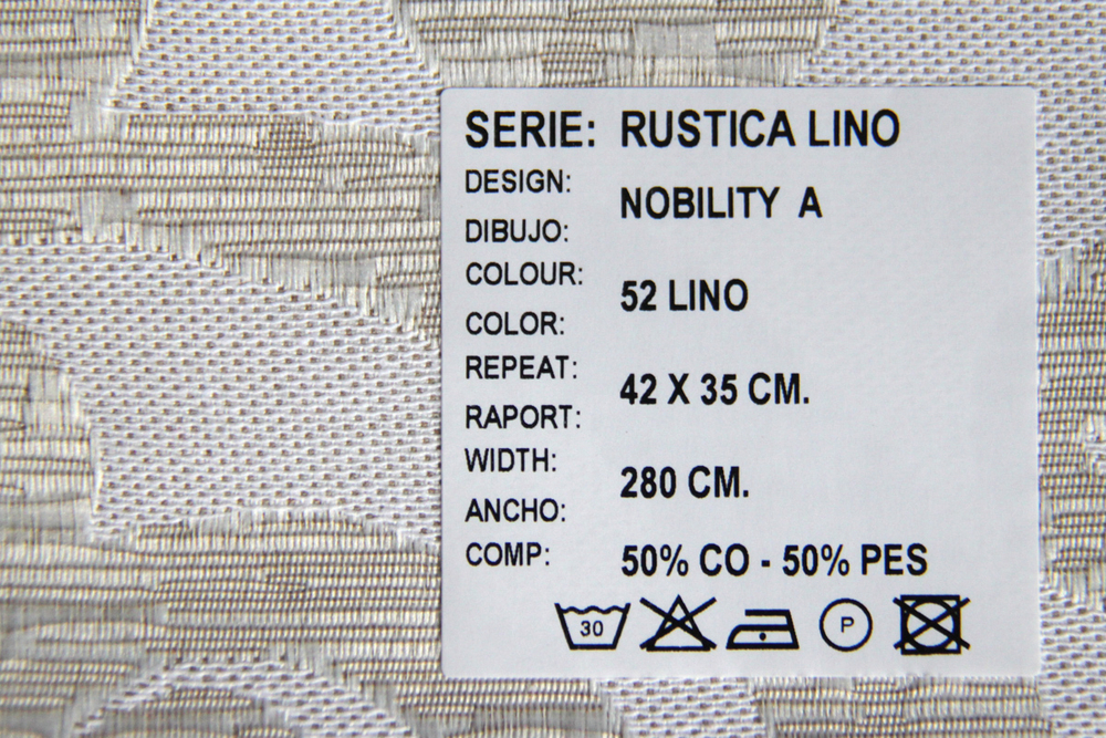 Жаккард Rustica Lino Nobility A 52 Lino (Рустика Лино Нобилити Лино)