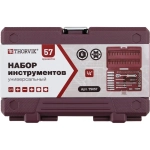 Набор инструмента 1/4"DR, 57 предметов THORVIK UTS0057
