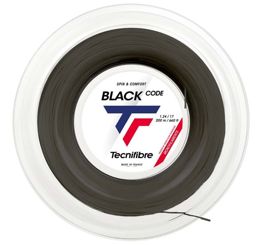 Струны теннисные Tecnifibre Black Code (200 m)