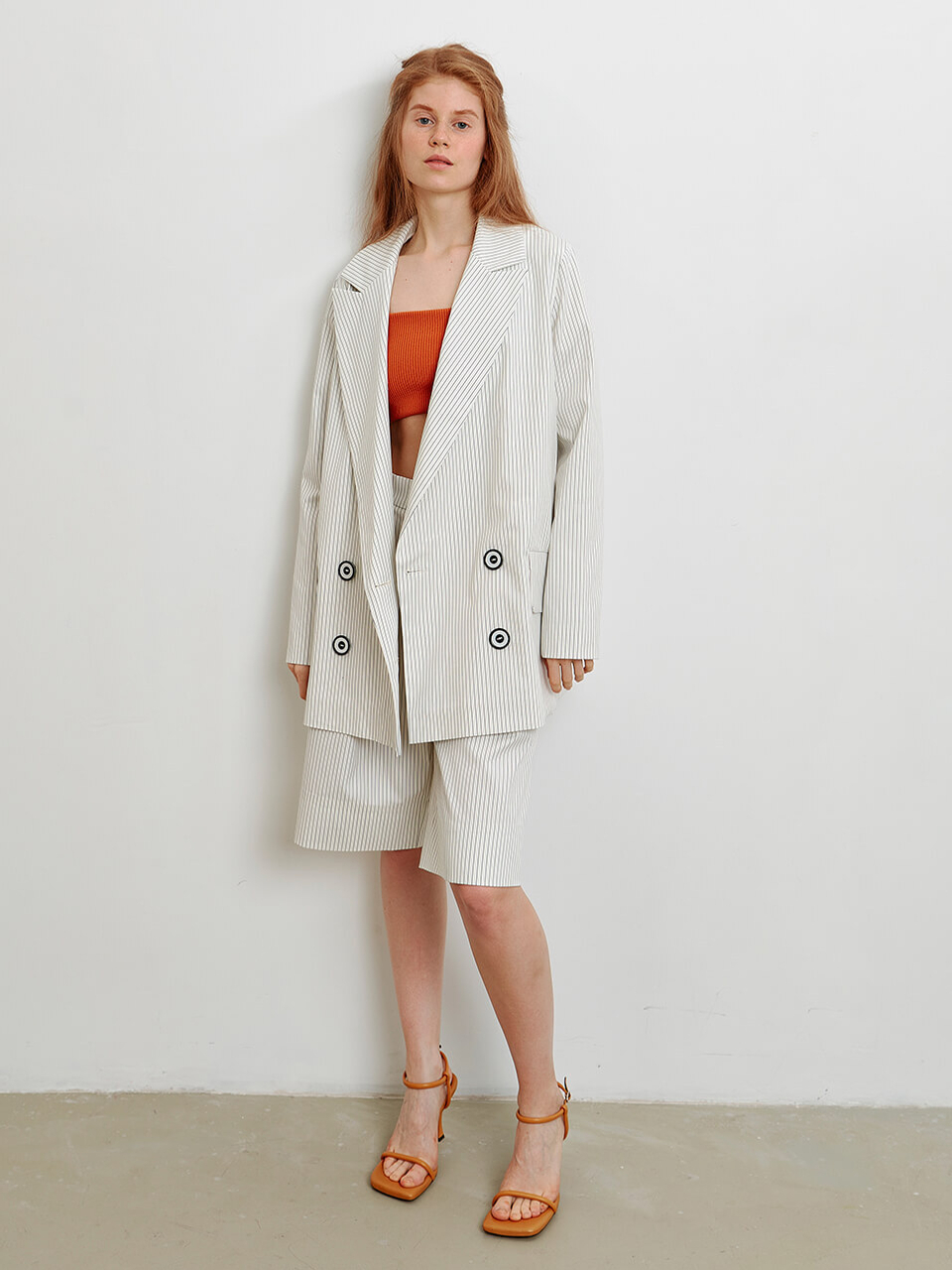 Пиджак Steal White Stripe