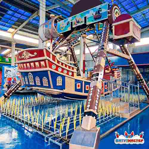 Качель корабль «Штормовой рейд», 16 мест, 7×5×4 м